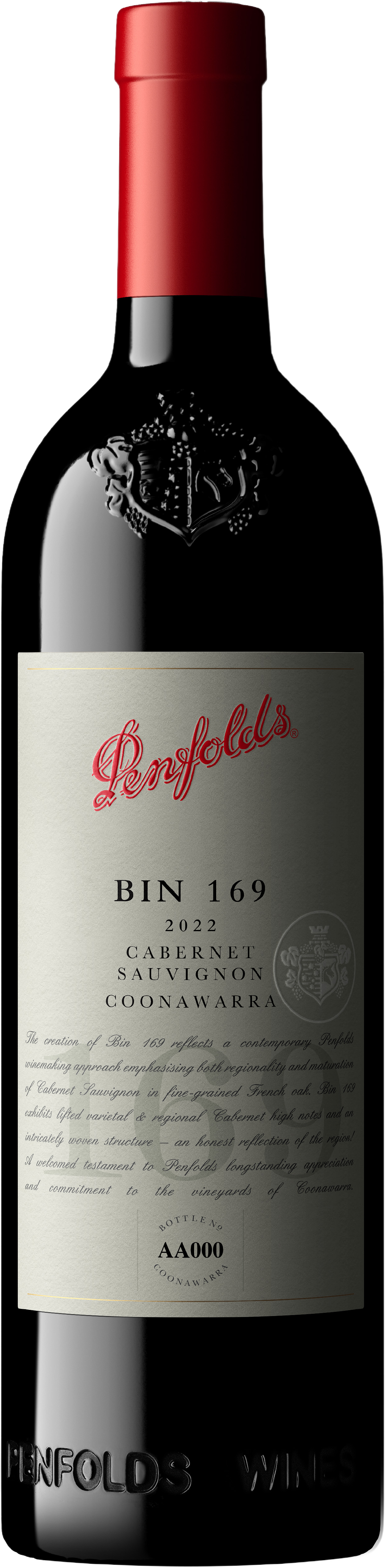 Penfolds Bin 169 Cabernet Sauvignon 2022 Coonawarra
